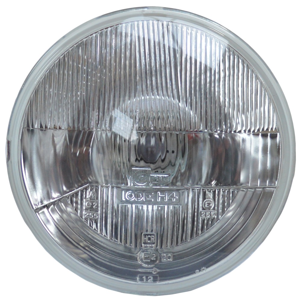 INNER AND OUTER (RIGHT HAND DRIVE) ROUND HEADLAMP (Domed glass) (UD70824)