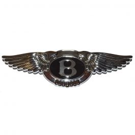 BENTLEY GRILLE BADGE (BLACK) | Flying Spares