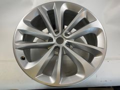 21" SILVER 10 SPOKE ALLOY WHEEL (Bentayga) (36A601025BU)