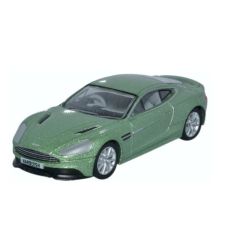  Oxford Diecast Aston Martin Vanquish Coupe Appletree Green - 1:76 Scale (76AMV001)