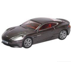 Oxford Diecast Aston Martin Vanquish Coupe Quantum Silver - 1:76 Scale (76AMV003)