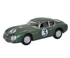 Oxford Diecast Aston Martin Db4gt Zagato 2 Vev Jim Clark Goodwood 1961 - 1:76 Scale (76AMZ002)