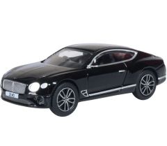 Oxford Diecast Onyx Black Bentley Continental GT 1:76 (76BCGT003)