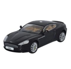 Oxford Diecast Aston Martin DB9 Coupe Onyx Black - 1:43 Scale (AMDB9002)