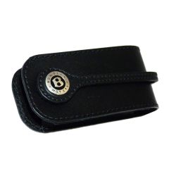 KEY CASE BLACK LEATHER (BL515)