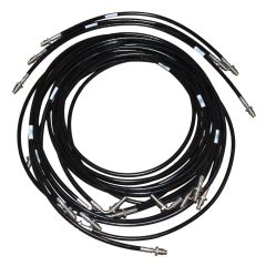 1992-1994 Corniche / Continental Hood Hose Kit (CD6764-CD6772KIT)