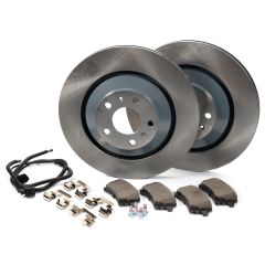 Rear Brake Discs & Pads Kit (GT, GTC & Flying Spur)