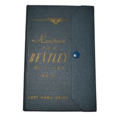 Handbook - Bentley 4¼ Litre MkVI LEFT HAND DRIVE TSD524