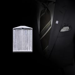 ROLLS-ROYCE STYLE GRILLE LAPEL BADGE (FS104)