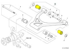 Rear Upper Arm, Inner Bush (PD111464PA)