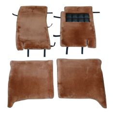 SET OF LWB LAMBSWOOL RUGS (RIGHT HAND DRIVE cars from 1996 to 1998) (UT12332PAP)